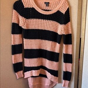 Rue 21 Striped Sweater medium